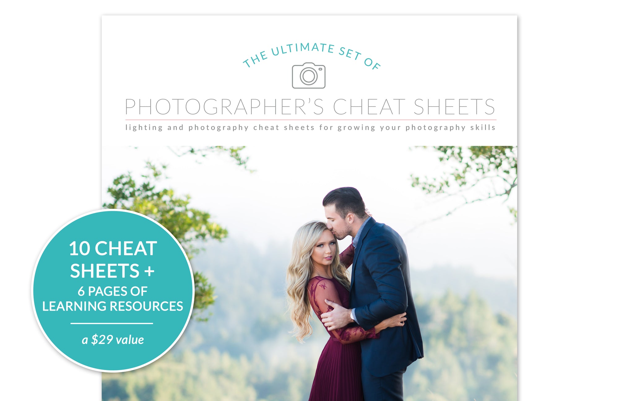 Photography Cheat Sheet Bundle - Pretty Lightroom Presets