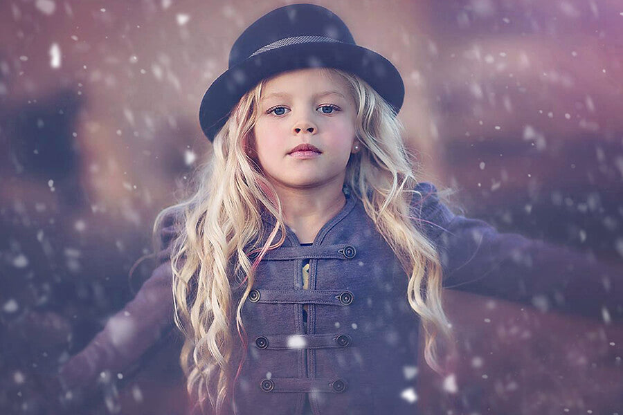 Let It Snow - Winter Photoshop Action and Brush Collection Tutorial