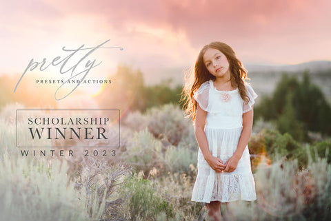 Pretty Presets & Actions 2023 Photoshop Scholarship Winner