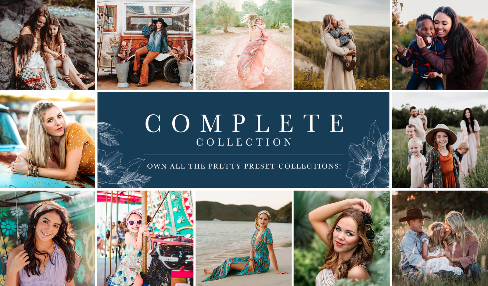 Complete Collection of Pretty Presets for Lightroom
