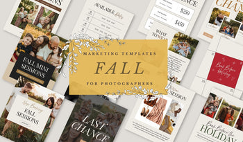 Fall Canva Marketing Bundle with Pricing Guide