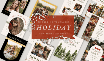 Holiday Canva Marketing Bundle with Welcome Guide