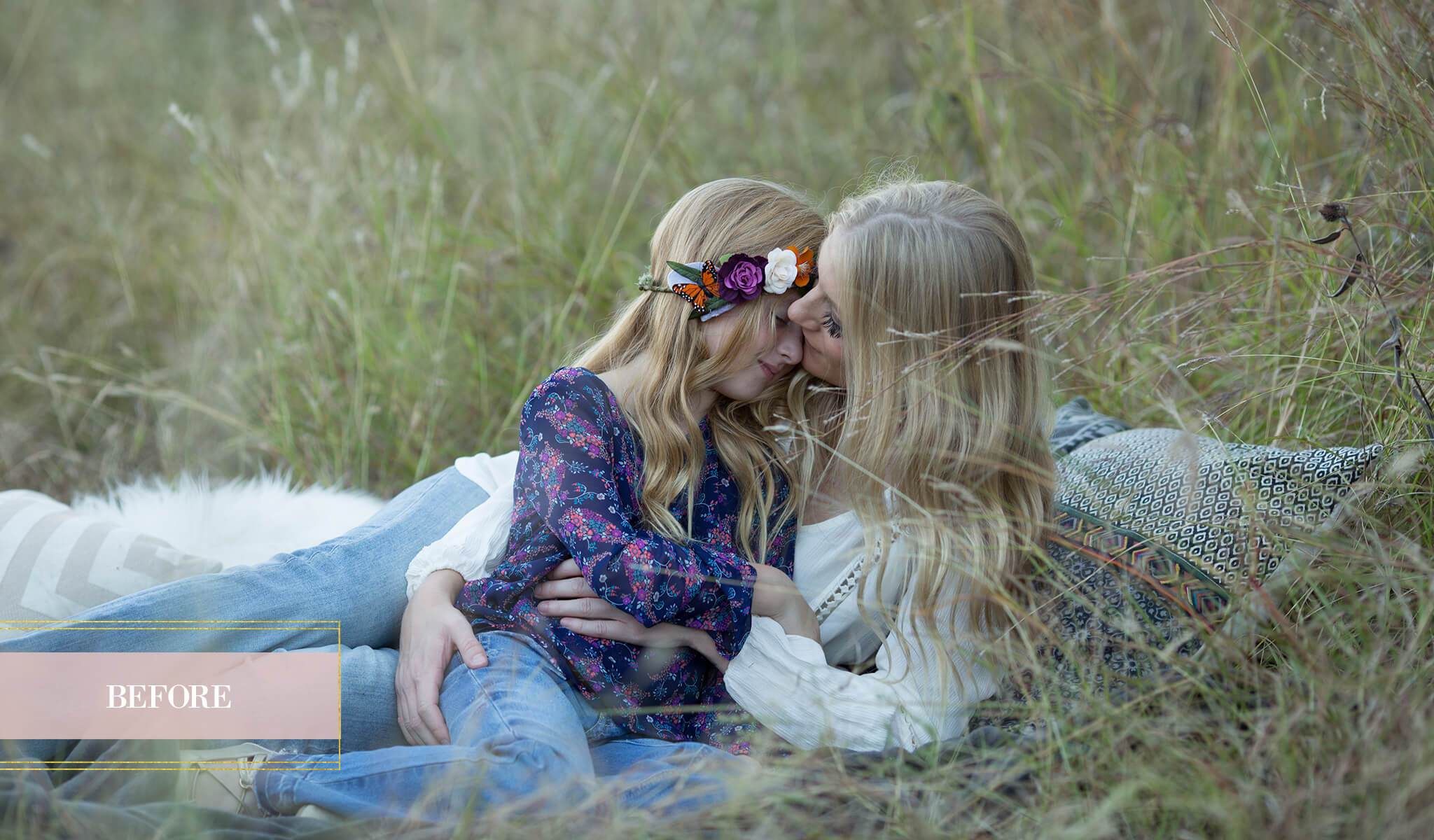 Photo Before Adding Pastel Dreams Photoshop Actions from Pretty Actions