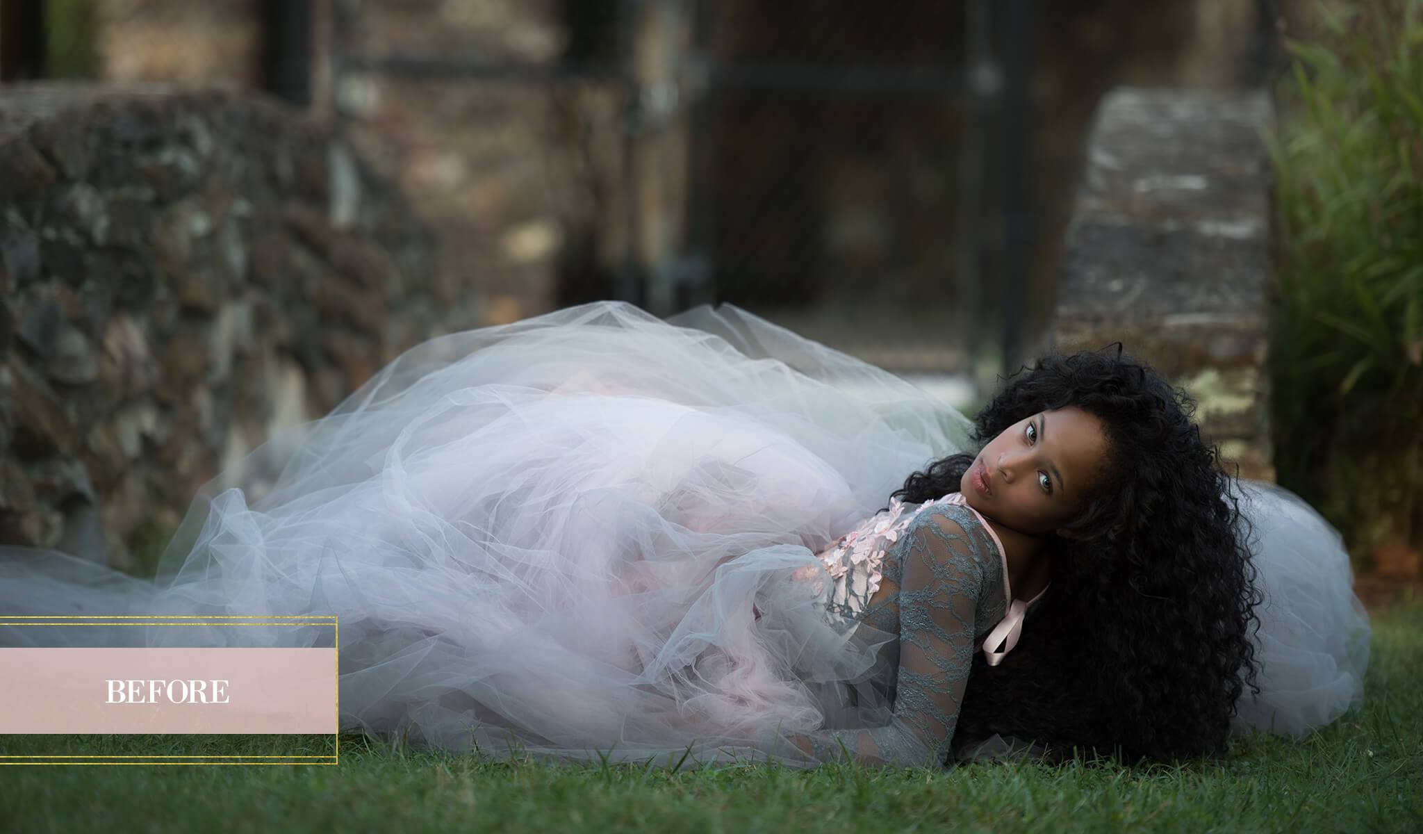 Photo Before Adding Pastel Dreams Photoshop Actions from Pretty Actions