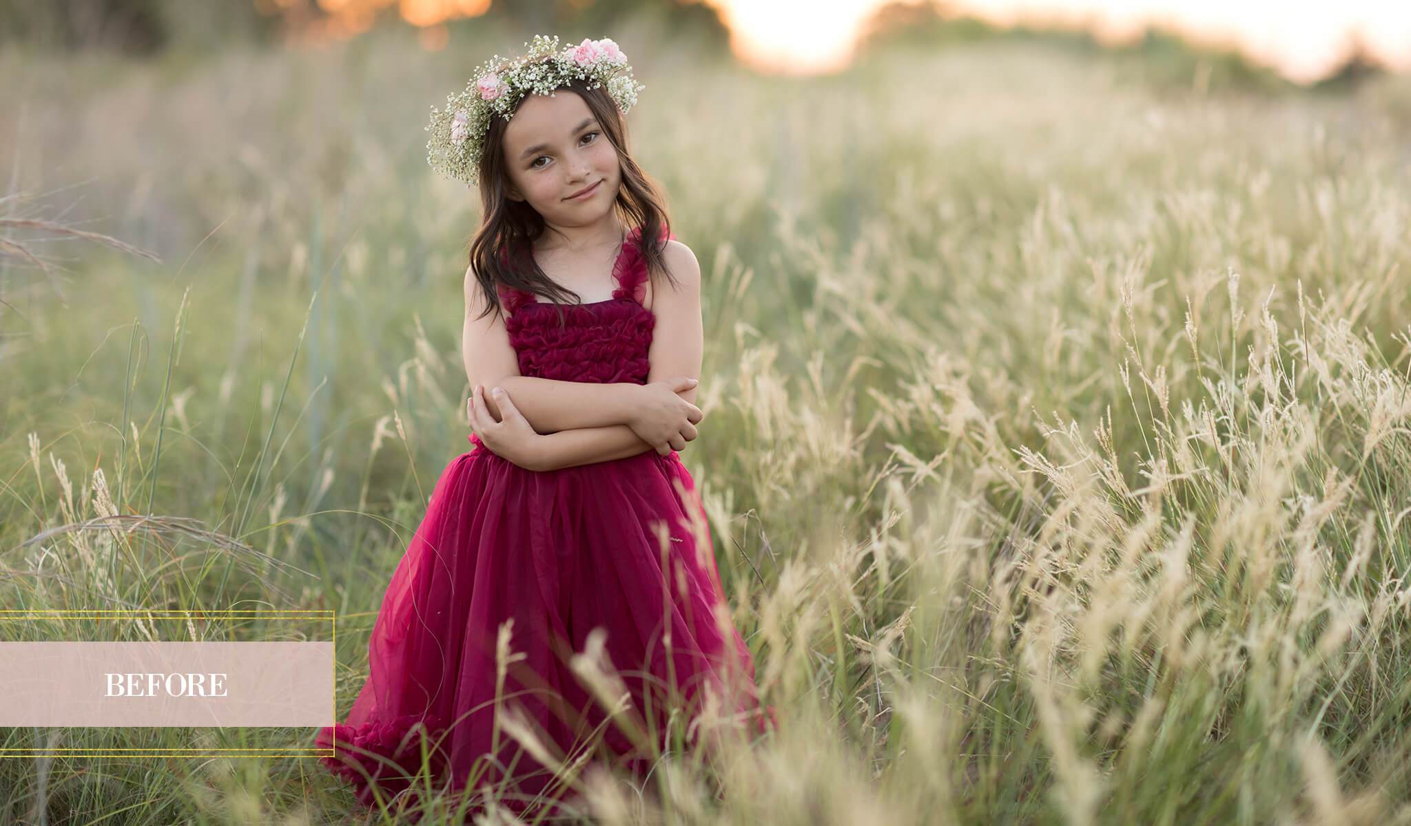 Photo Before Adding Pastel Dreams Photoshop Actions from Pretty Actions