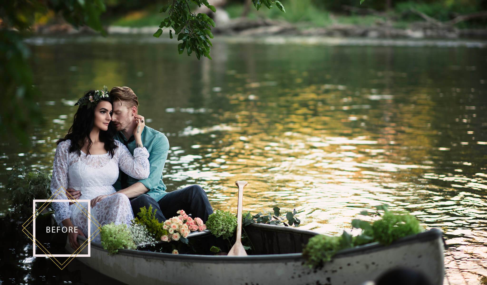 Before Fog and Rain Photoshop Overlays from Pretty Actions