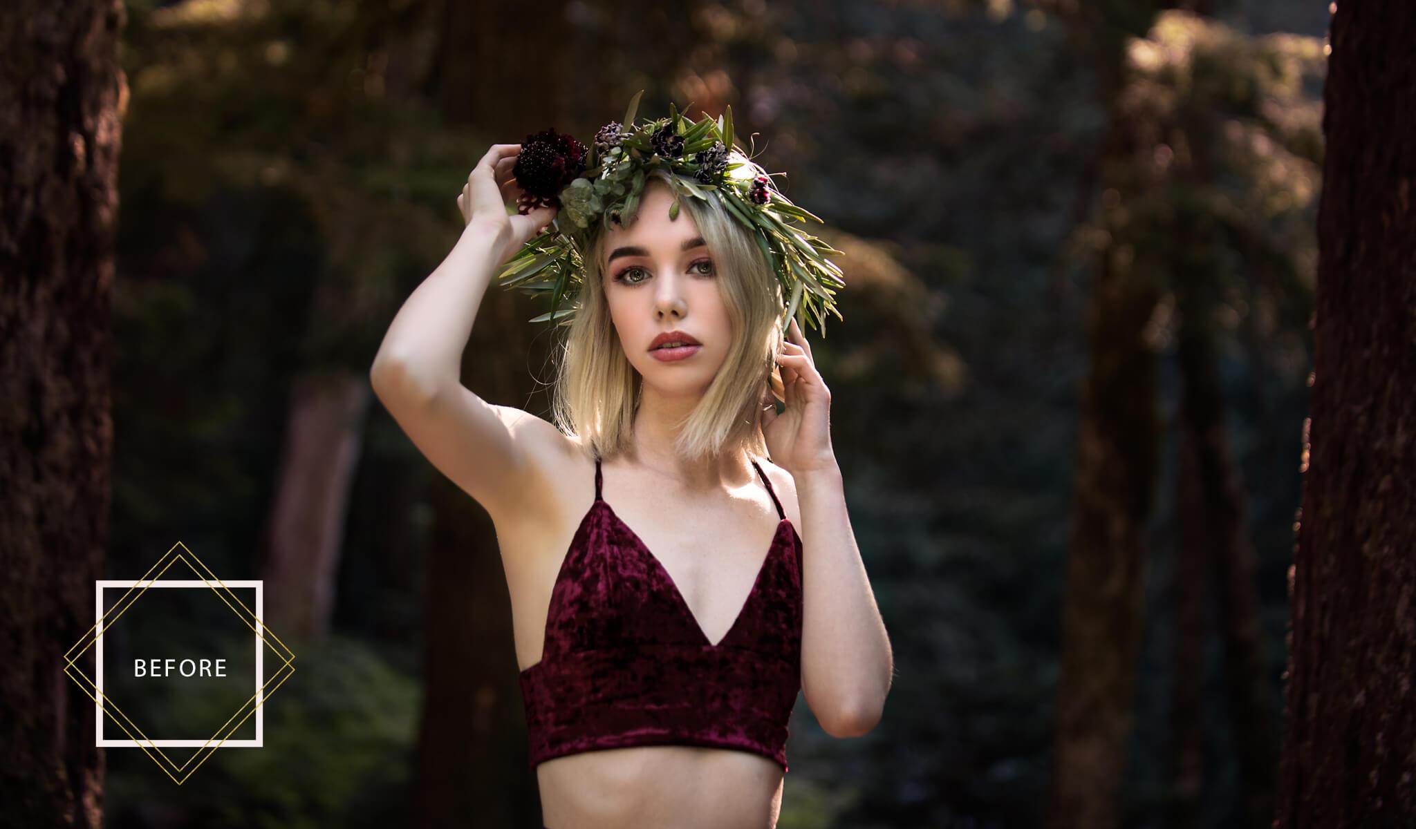 Before Fog and Rain Photoshop Overlays from Pretty Actions