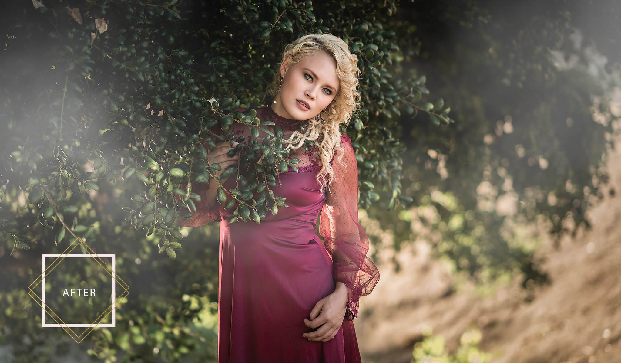 Fog and Rain Photoshop Overlays from Pretty Actions