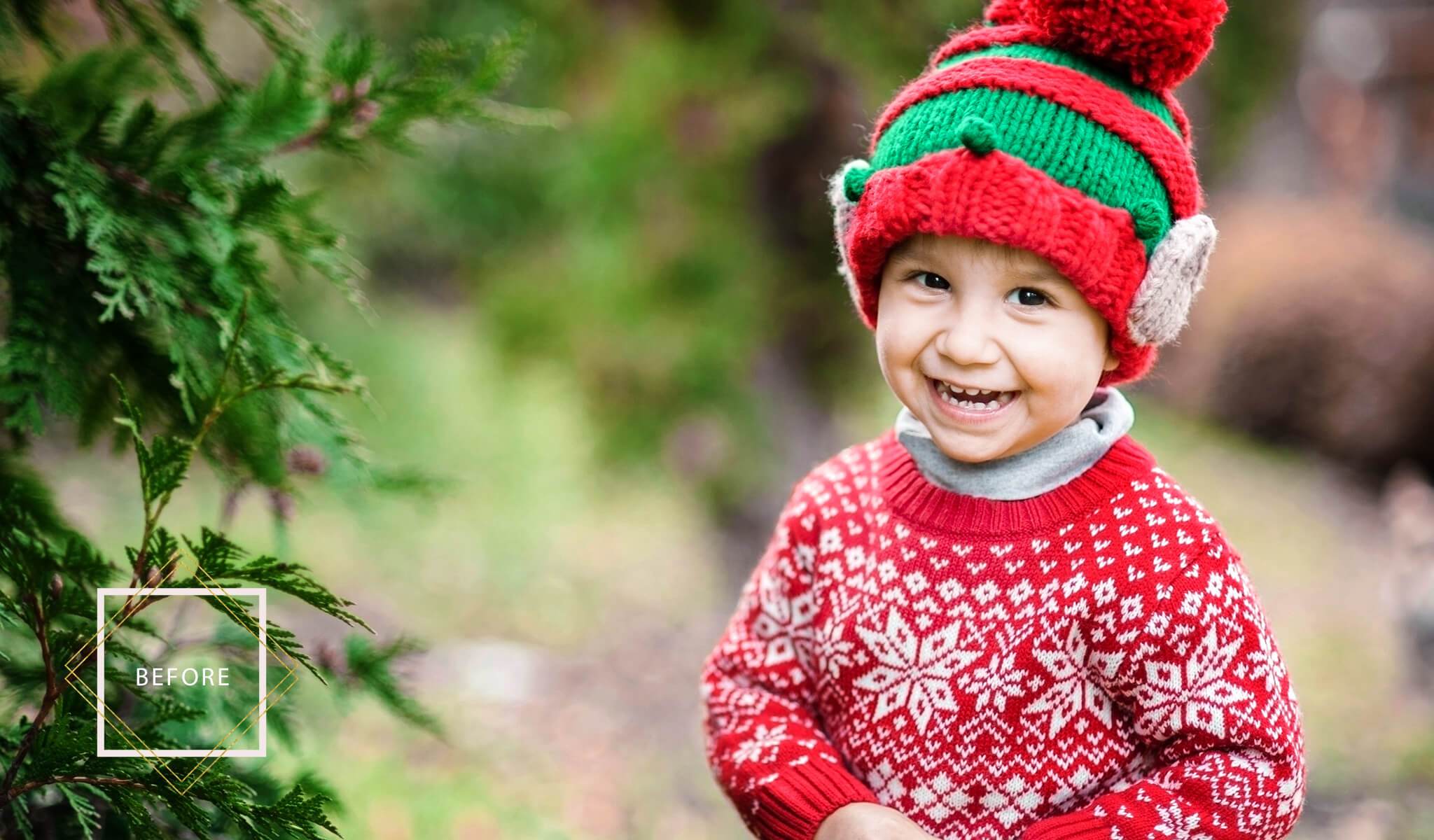 Holiday Bokeh + Holiday Magic Bundle for Photoshop