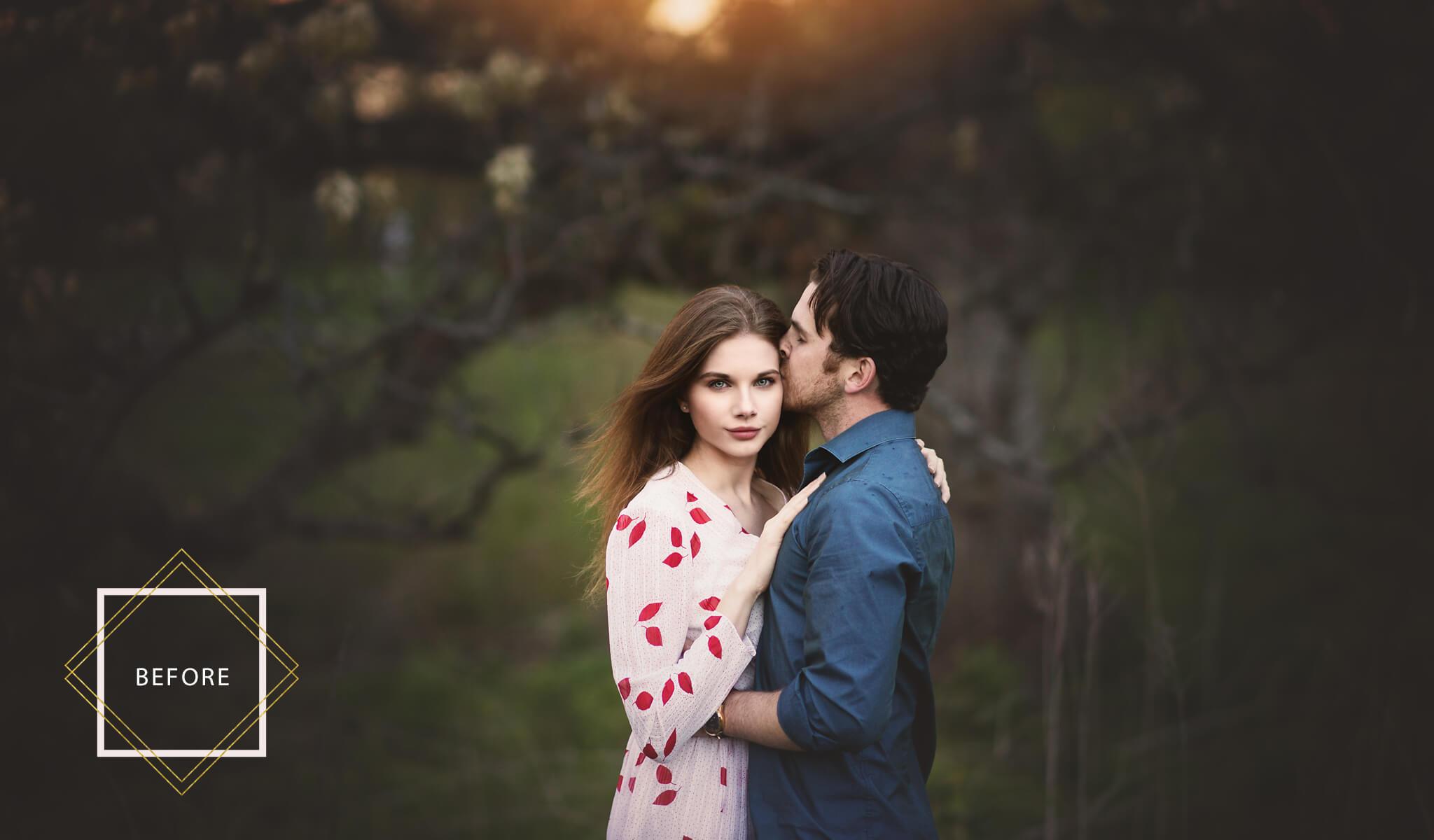 Before Fog and Rain Photoshop Overlays from Pretty Actions