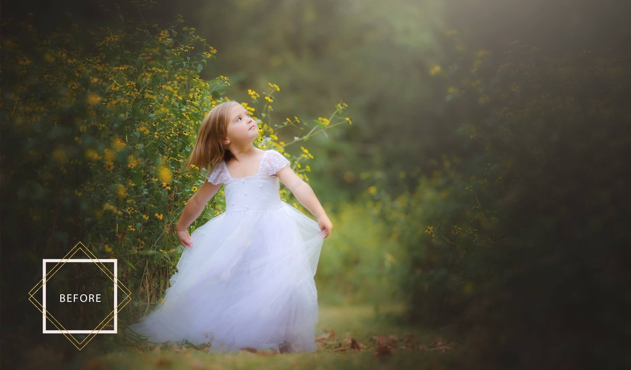 adding fireflies in Photoshop