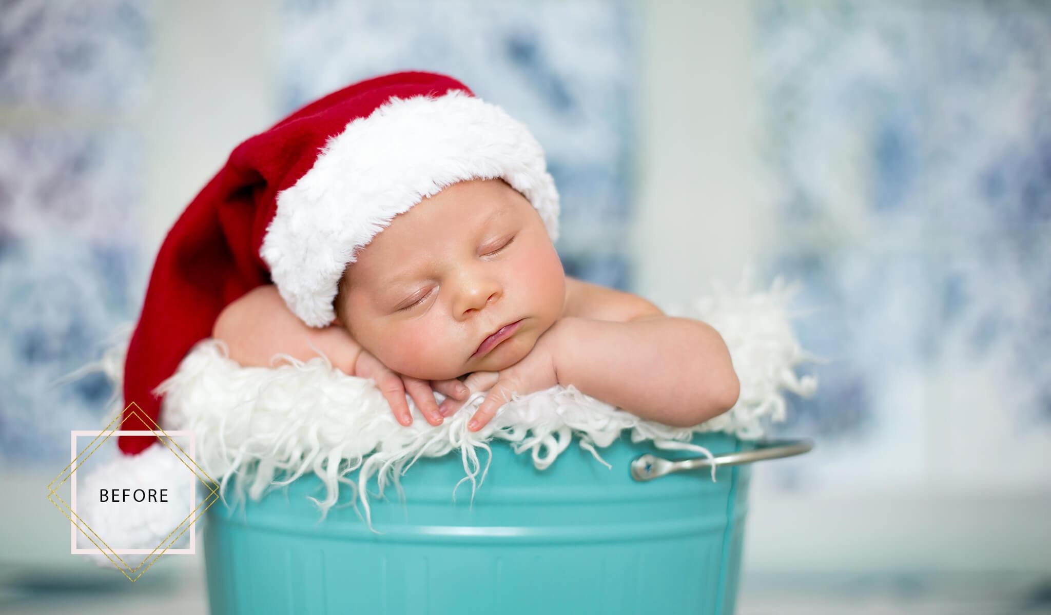 Holiday Bokeh Overlays & Actions Collection for Photoshop