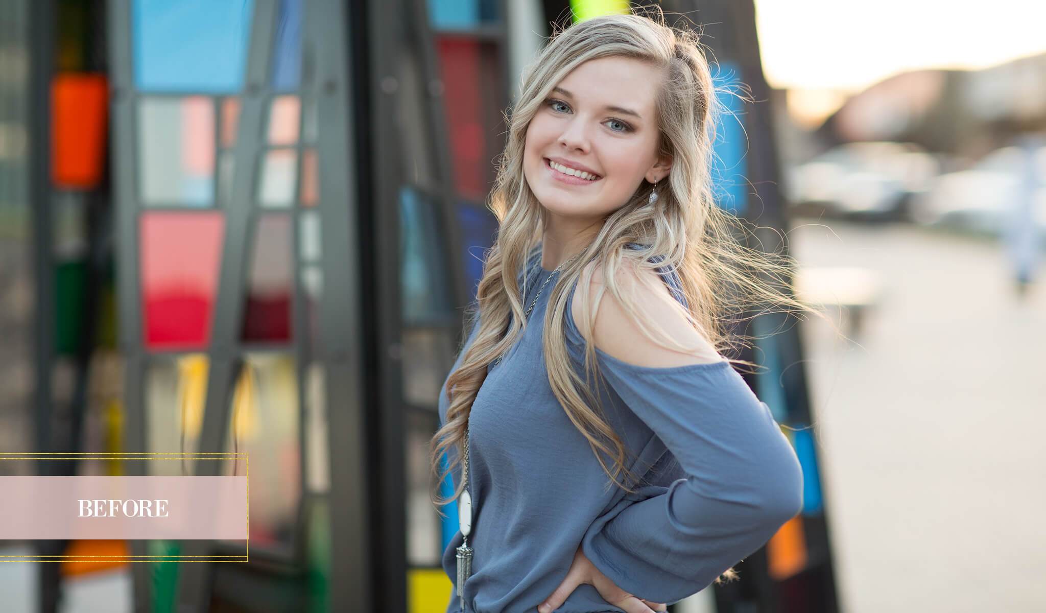 Photo Before Adding Pastel Dreams Photoshop Actions from Pretty Actions