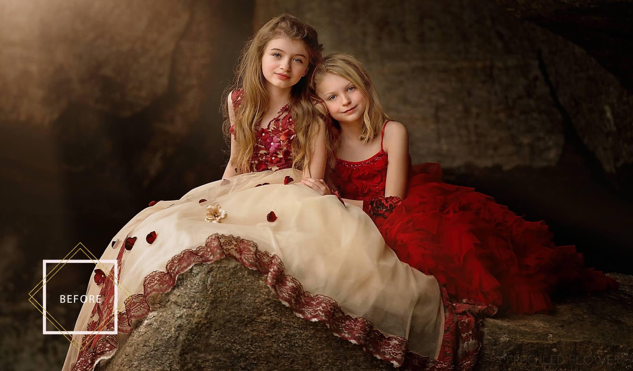 Before Fog and Rain Photoshop Overlays from Pretty Actions