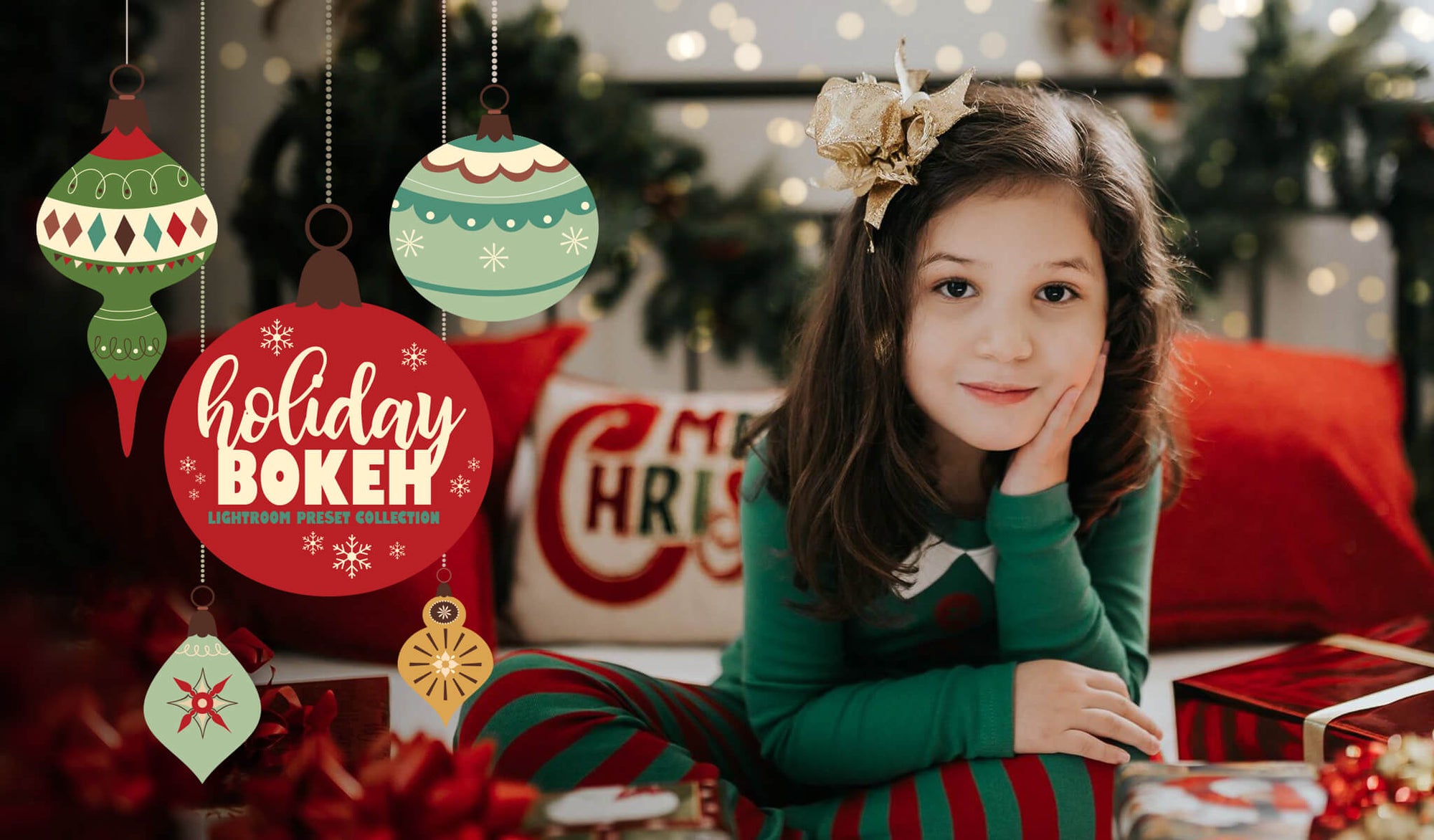 Holiday Bokeh Lightroom Presets - Limited Edition Collection - Pretty Lightroom Presets