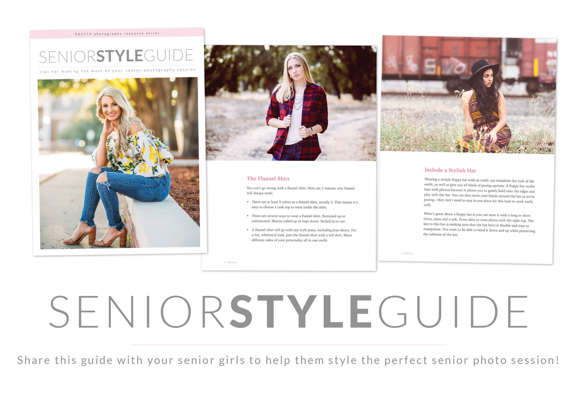 Female Senior Style Guide for Photographers