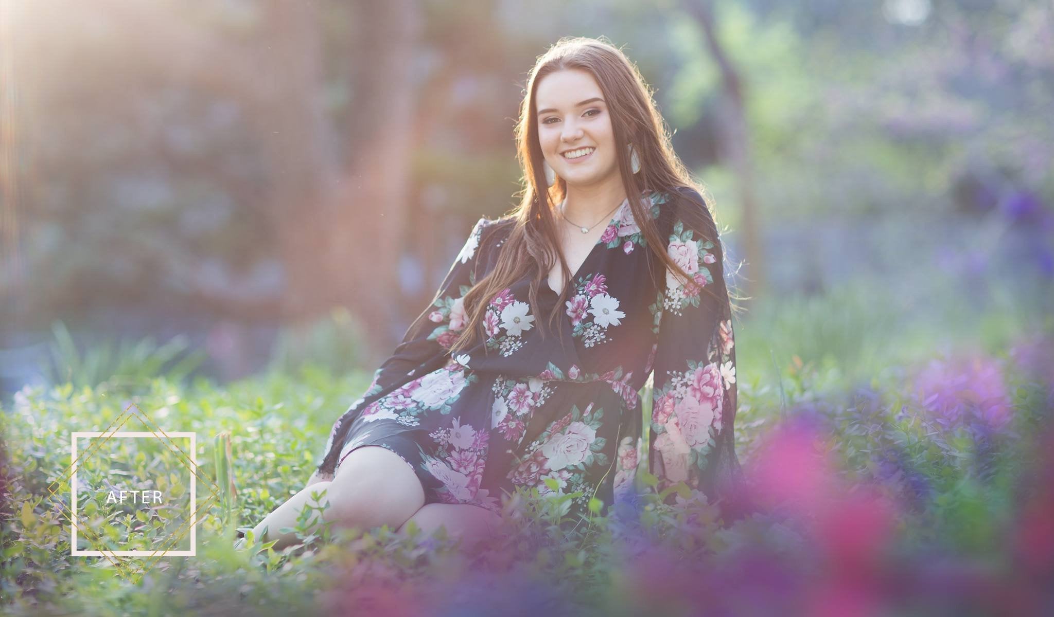 Flower & Blossom Overlays for Photoshop  Pretty Actions