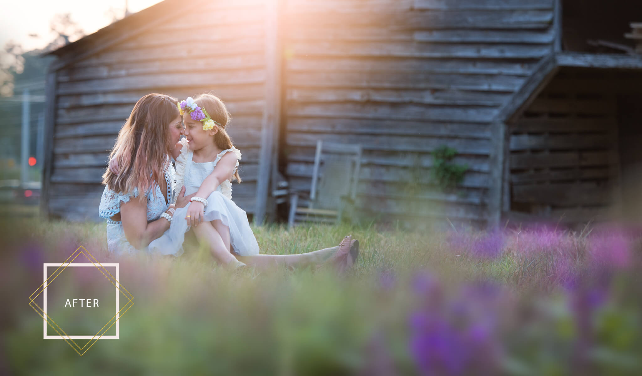 Blossom Flower Overlays and Actions Collection