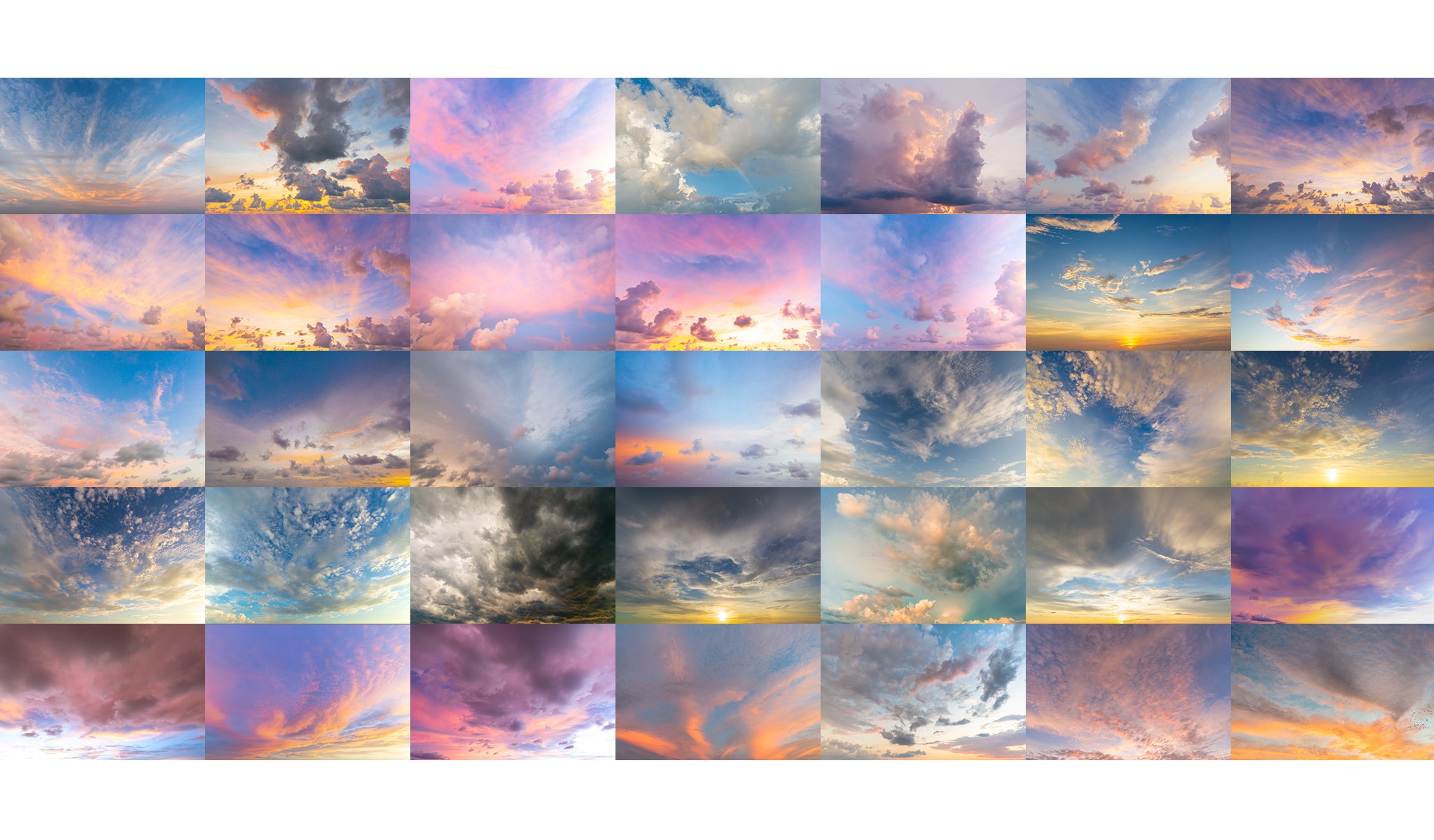 Soulful Sky Overlays
