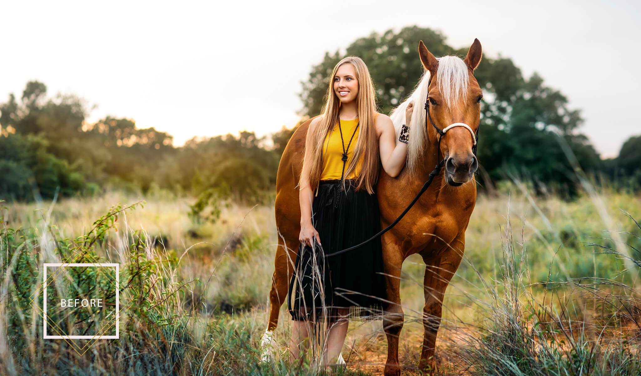 "Painted Skies" Sunset Sky Overlays + NEW Magic Replace Actions