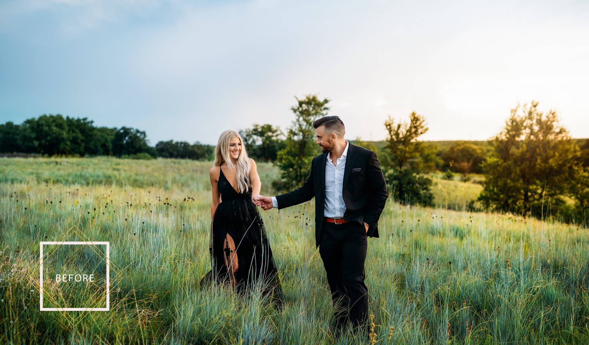 "Painted Skies" Sunset Sky Overlays + NEW Magic Replace Actions