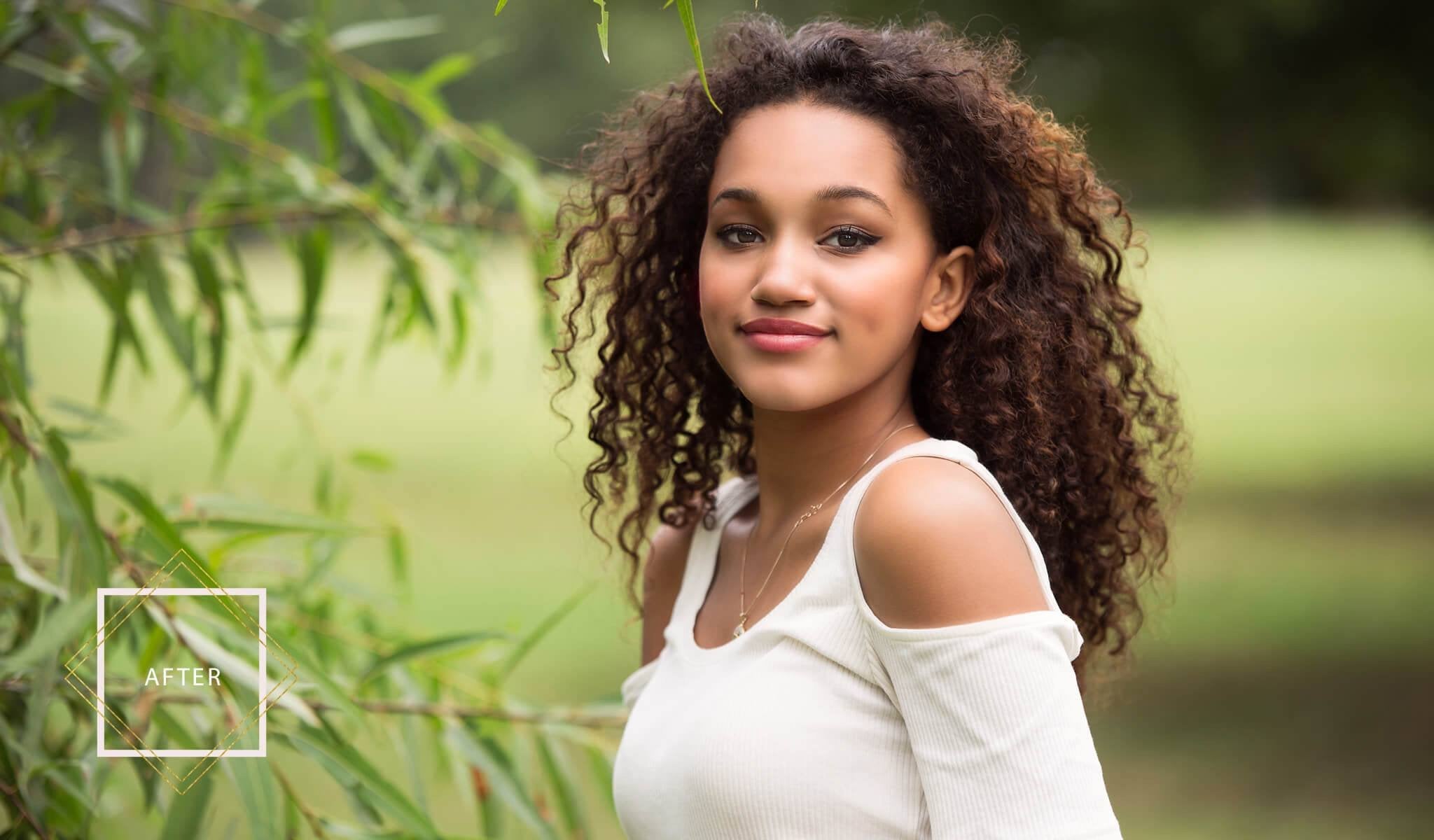 Retouching Actions for Portraits