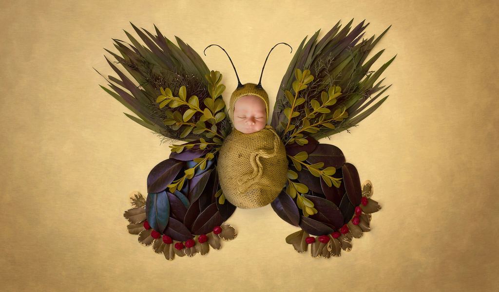 Newborn Digital Backdrop Bundle: Garden Collection