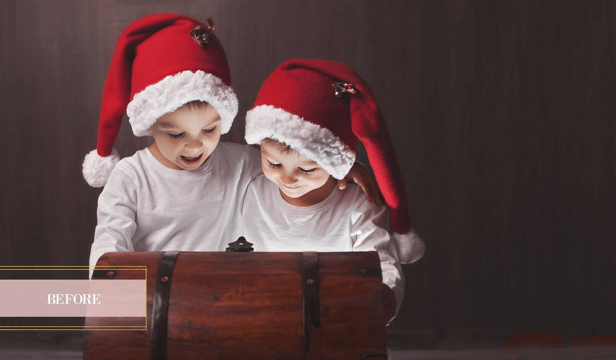 Holiday Bokeh + Holiday Magic Bundle for Photoshop