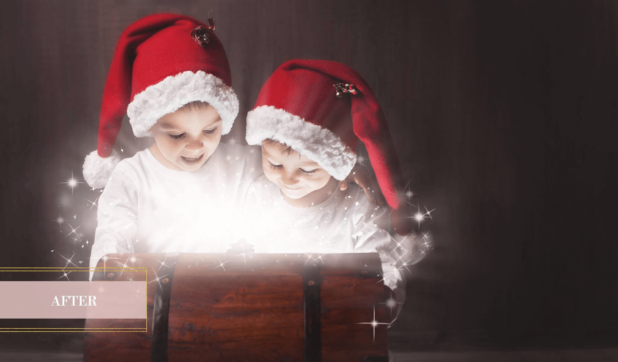 Holiday Bokeh + Holiday Magic Bundle for Photoshop