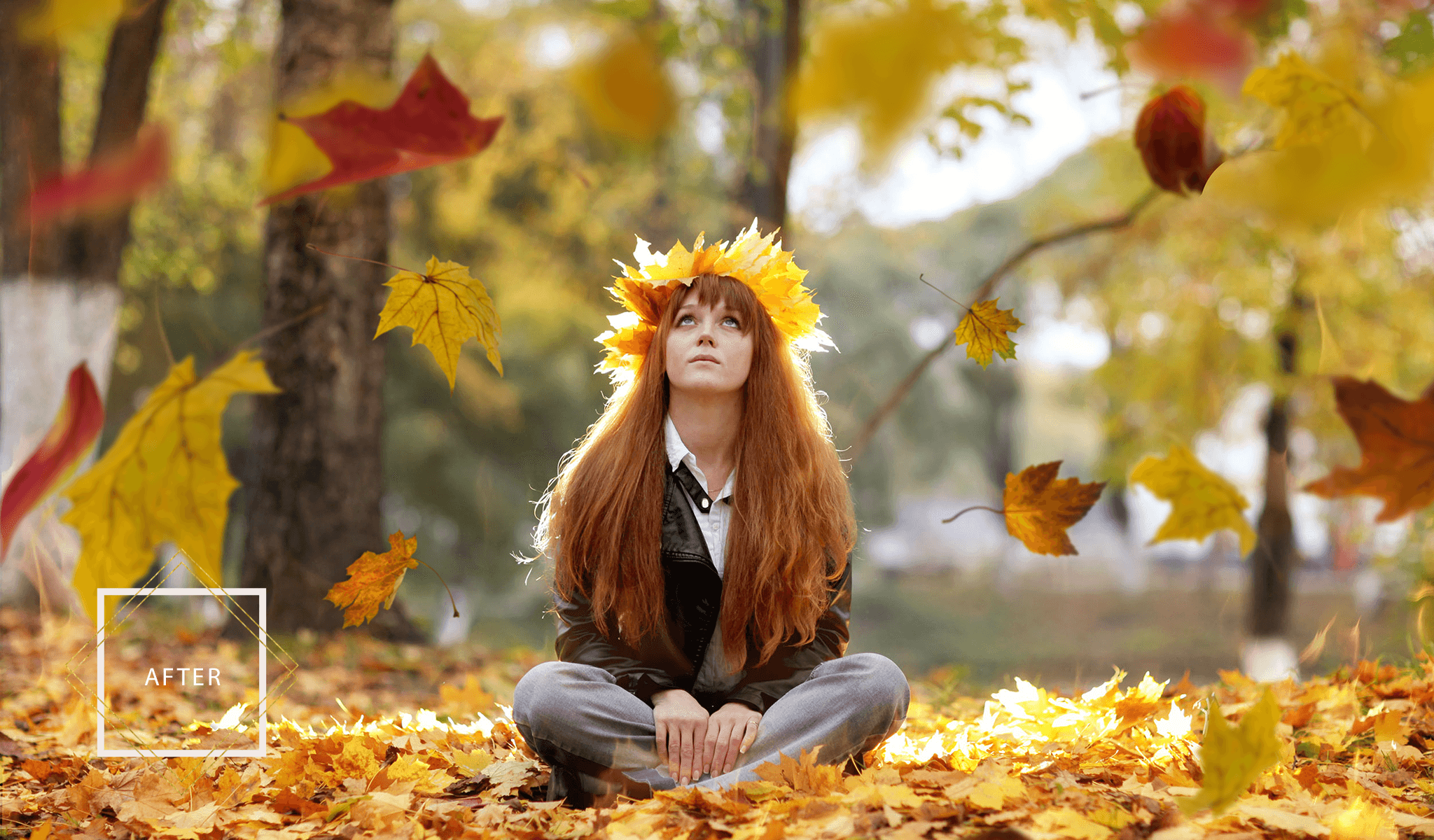 Leaf Overlays Photoshop