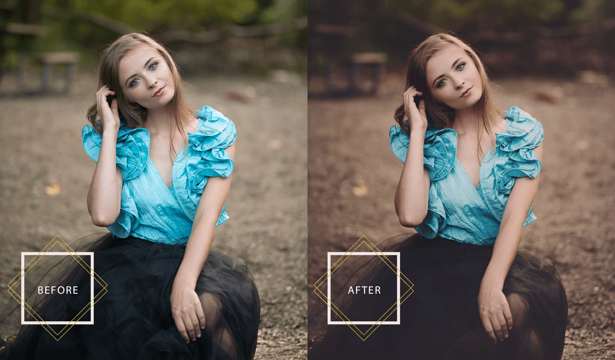 Velvet Matte Photoshop Actions Collection