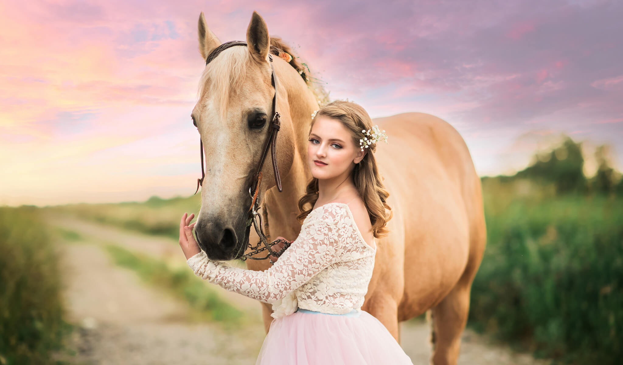 "Painted Skies" Sunset Sky Overlays + NEW Magic Replace Actions